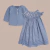 Caja regalo Azurine: vestido punto smock y saquito