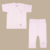 Ajuar rosa batita y pantalon
