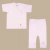 Ajuar rosa batita y pantalon