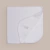 Manta recibidora simple blanca - comprar online