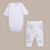 Conjunto Marbella: body, pantalon y saquito de hilo - comprar online