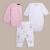 Conjunto Marbella: body, pantalon y saquito de hilo