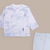 Ajuar Montpellier: Batita mangas largas y ranita pima cotton - comprar online