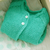 Saquito de hilo verde benetton
