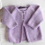 Saquito de hilo lavanda - comprar online