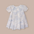 Vestido de Lino Bordado Punto Smock Montpellier - comprar online
