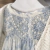 Vestido de Lino Bordado Punto Smock Montpellier en internet