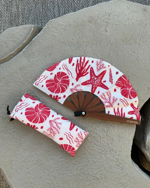 Abanico pocket IPANEMA rojo - buy online