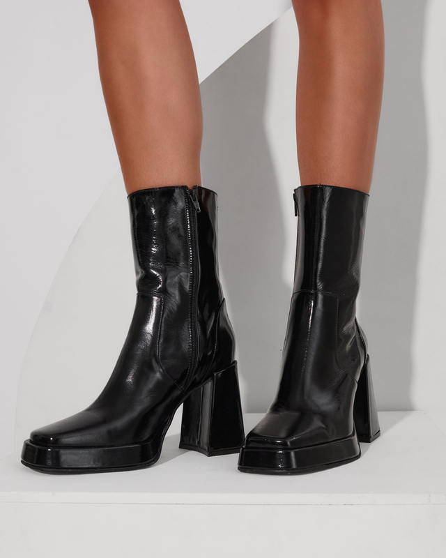 Bota Aspen Charol Negro thumbnail 2