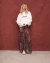 Falda larga MAKENA animal print on internet