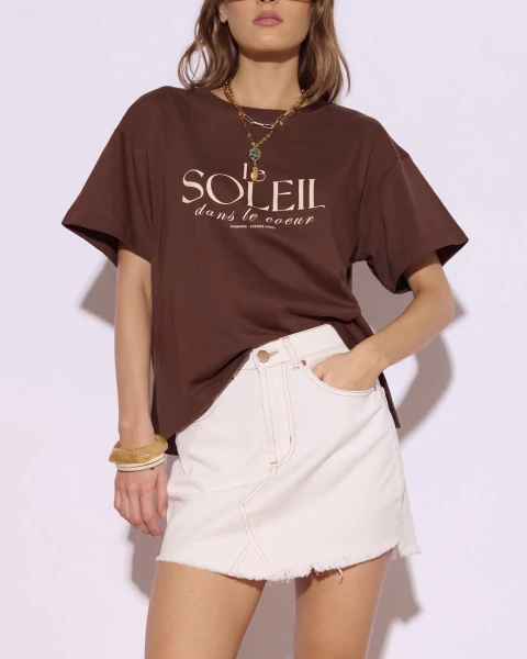 Falda SAN JUAN crudo - comprar online