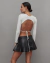 Falda CLORI negro - Shibinda 