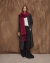 Bufanda MOULAY bordo - comprar online
