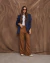 Blazer MASAI azul marino - comprar online