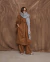 Bufanda MOULAY gris melange - comprar online