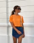 Remera OLIVIA naranja - comprar online