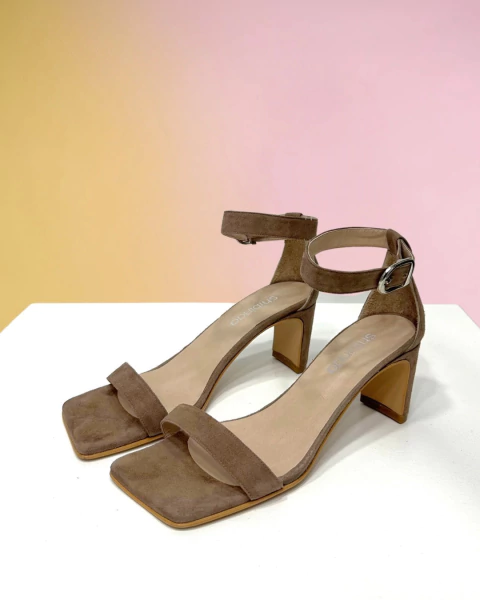 Sandalia ZICATELA vison - comprar online