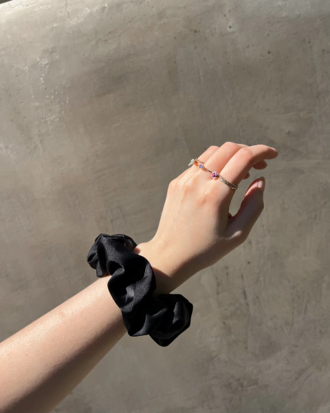 Scrunchie GASA negro