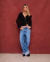 Wide leg TABASCO azul