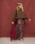 Falda larga MAKENA animal print - online store