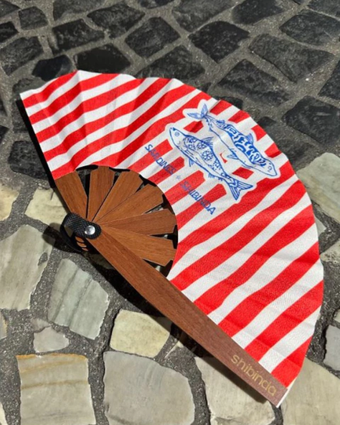 Abanico estandar SARDINA rojo - comprar online