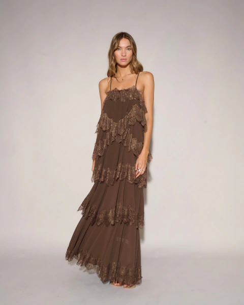 Vestido HADA chocolate