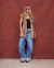 Wide leg TABASCO azul - tienda online