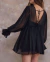 Vestido BADAMI negro - comprar online