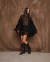 Image of Vestido GAYA negro