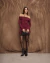 Vestido KERMES wine - comprar online