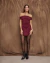 Vestido KERMES wine