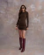 Vestido NUNA chocolate