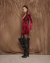 Vestido REVER Wine - Shibinda 