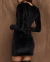 Vestido REVER negro - tienda online