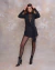 Vestido TURKANA negro - comprar online