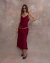 Vestido MILELIA wine - tienda online
