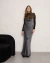 Vestido MILELIA gris - comprar online