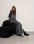 Vestido MILELIA gris - Shibinda 
