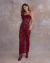 Vestido ARABI wine - tienda online