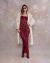 Vestido ARABI wine - Shibinda 