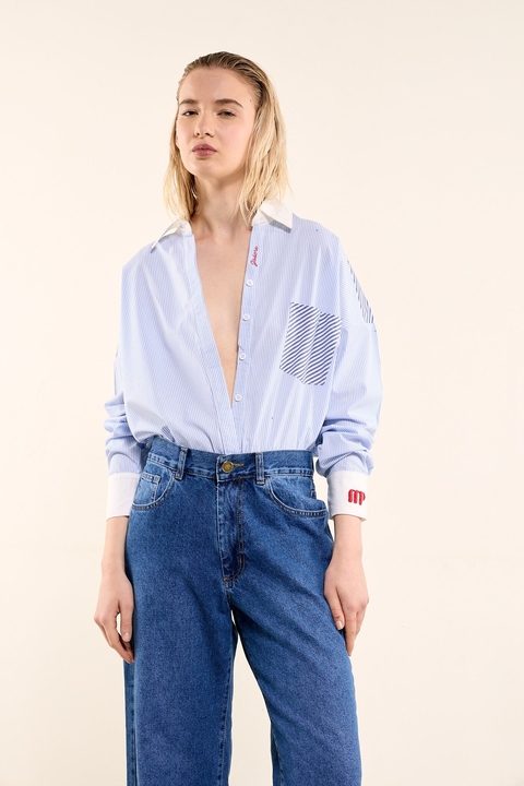 BODY CAMISA VIOLETA