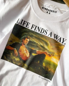 Remera Ian Malcolm - Dinosaurio