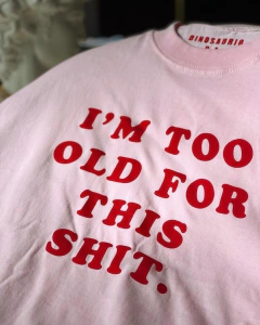 Remera Old Rosa en internet