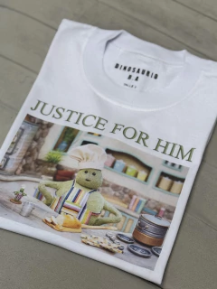 Remera Justice for him (Tiny Chef) - Dinosaurio