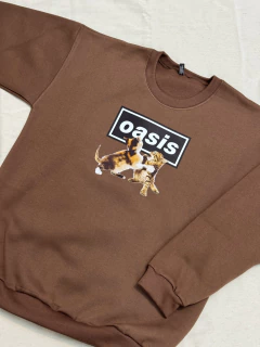 Buzo Oasis (chocolate) en internet