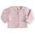 Casaco de Jacquard Pima Peruano Rosa bebê