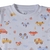 Pijama infantil de algodão pima com estampa divertida de carros e cachorros com calça e blusa manga curta