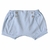 Short Bebê Algodão Pima Azul Claro para vestir bebês em dias quentes. Para passear ou pra ir a uma festinha, faz looks arrumadinhos sem perder o conforto