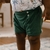 Short bebê na cor  Verde da Collab by Helena Bordon em Algodão Pima