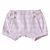Short bebê Vichy Rosa em Algodão Pima